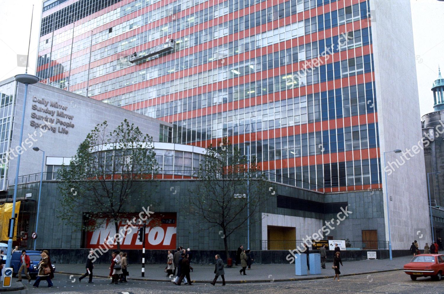 Mirror Newspaper Building Holborn London Britain Editorial Stock Photo