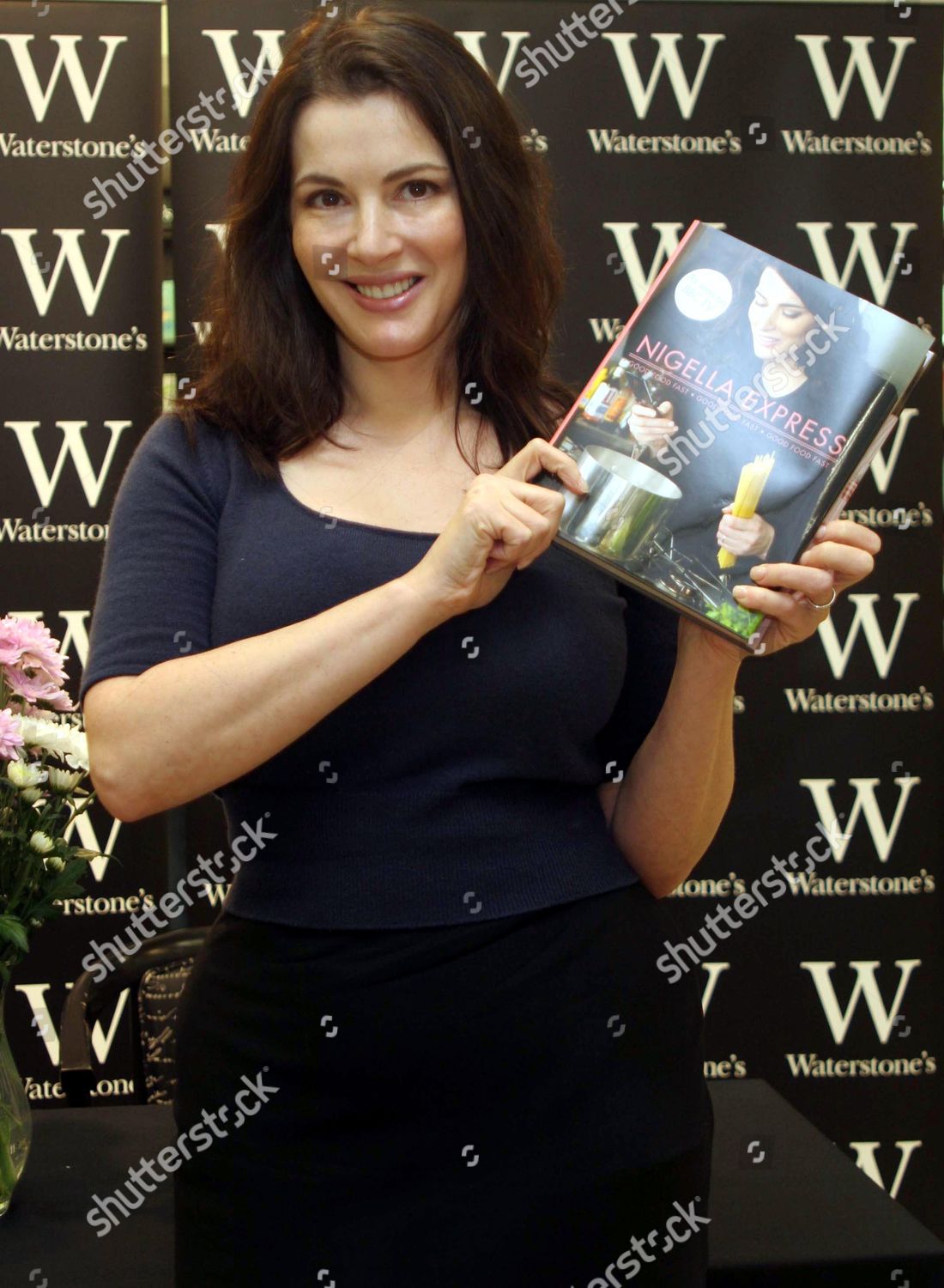 Nigella Lawson Attends Book Signing Her New Editorial Stock - 