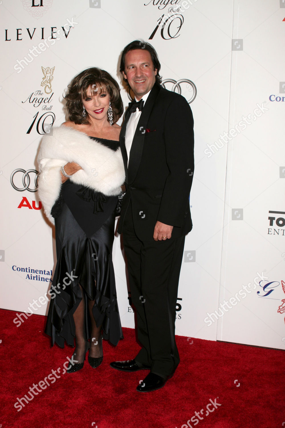 Joan Collins Husband Percy Gibson Editorial Stock Photo Stock Image   Shutterstock 703406ak 