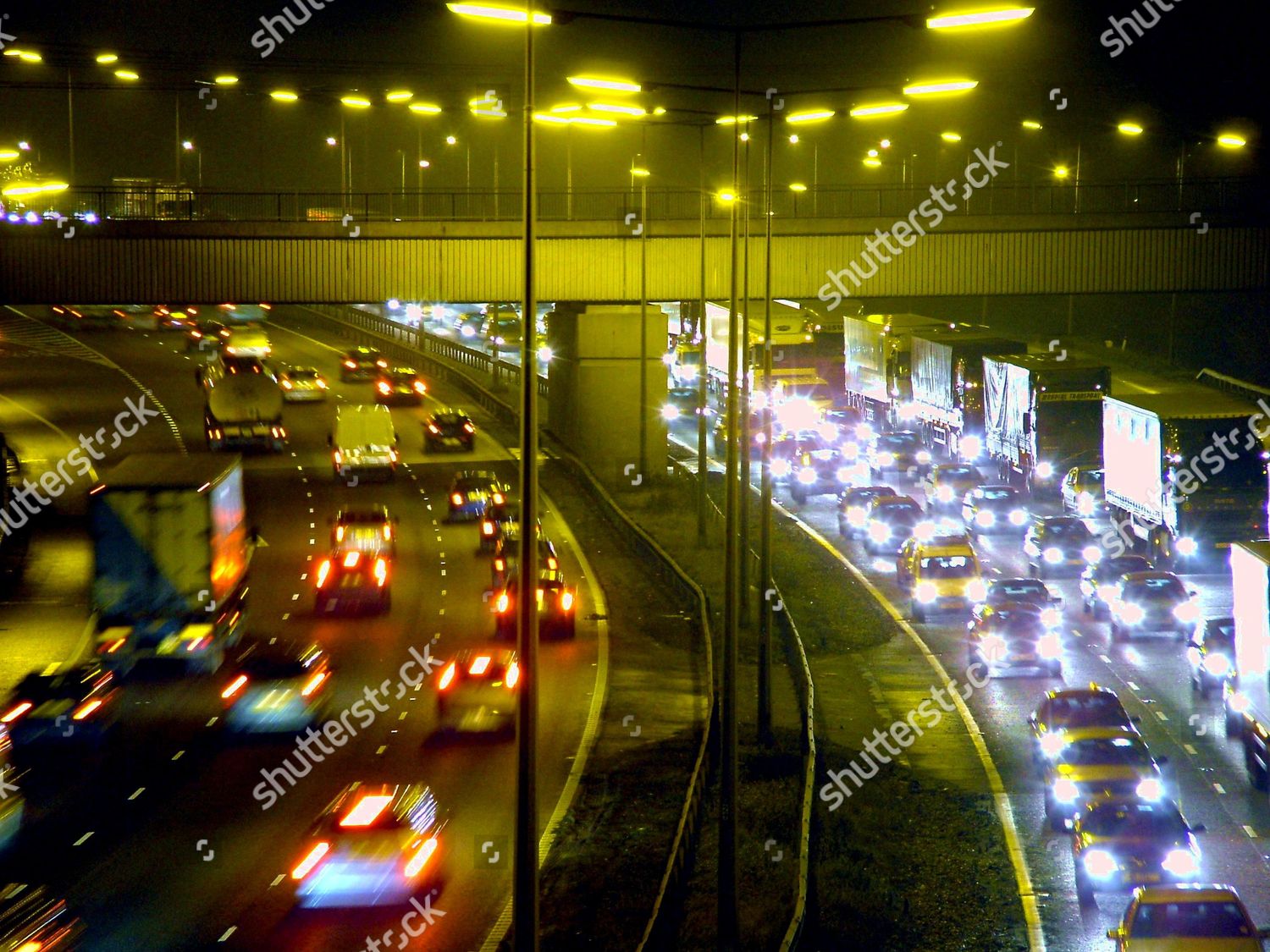 m25-rush-hour-london-britain-editorial-stock-photo-stock-image