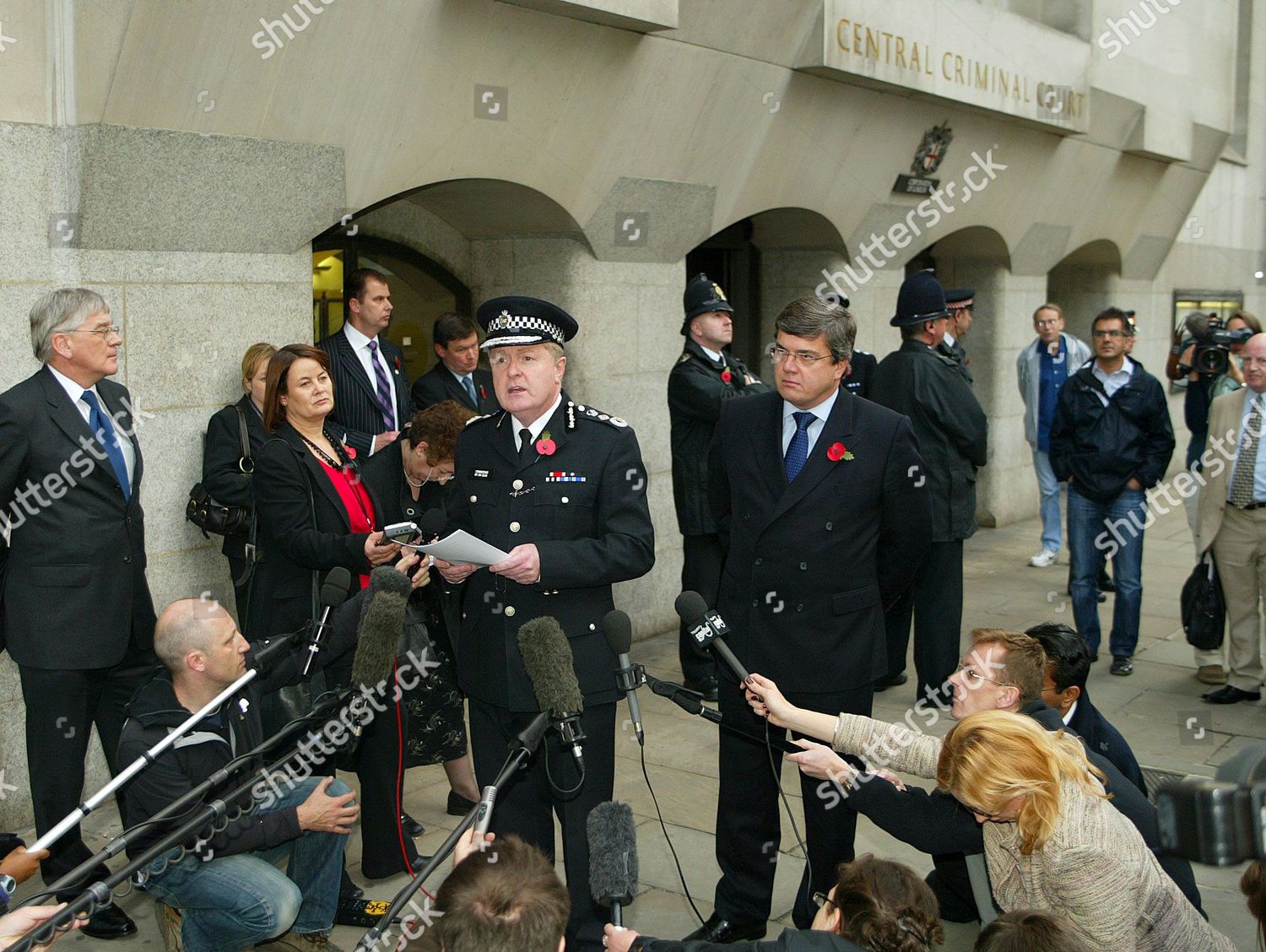 Metropolitan Police Chief Sir Ian Blair Editorial Stock Photo - Stock