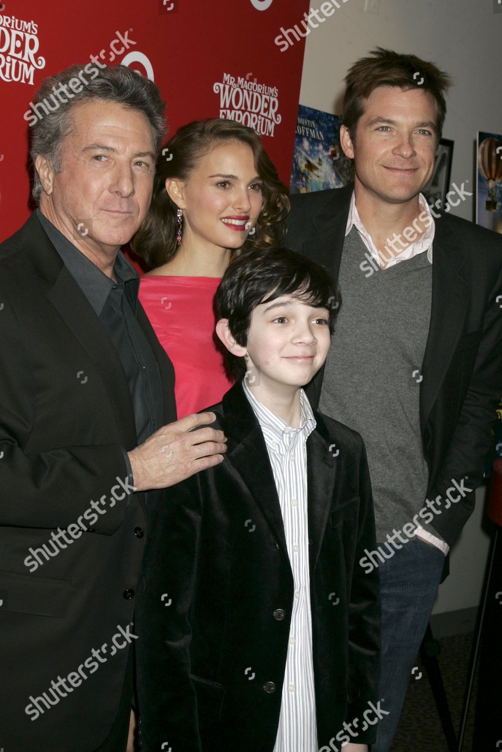 Dustin Hoffman Zach Mills Natalie Portman Editorial Stock Photo Stock