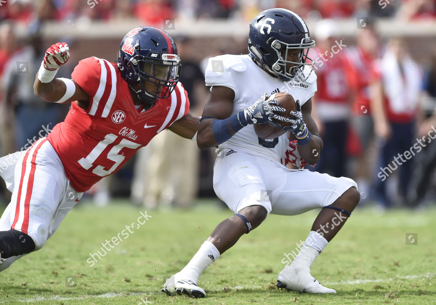 Mississippi Defensive Back Myles Hartsfield 15 Editorial Stock Photo ...