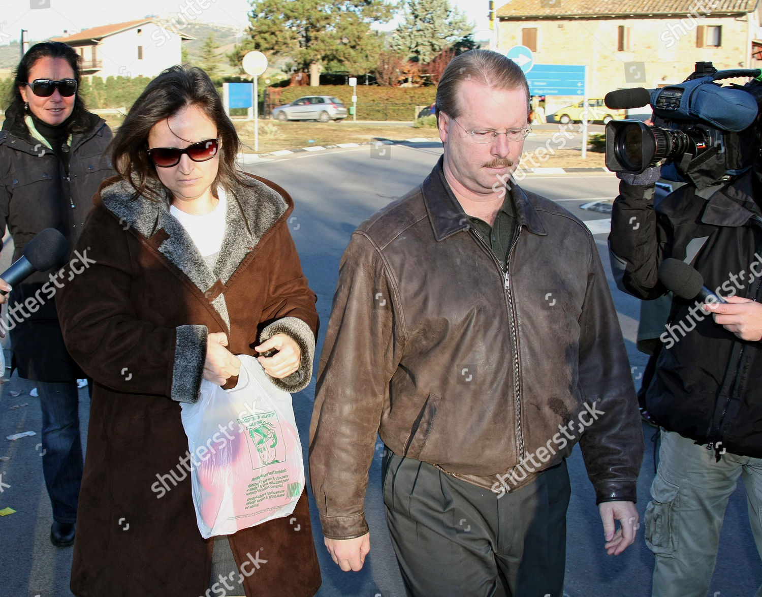 Parents Amanda Knox American Student Accused Editorial Stock Photo