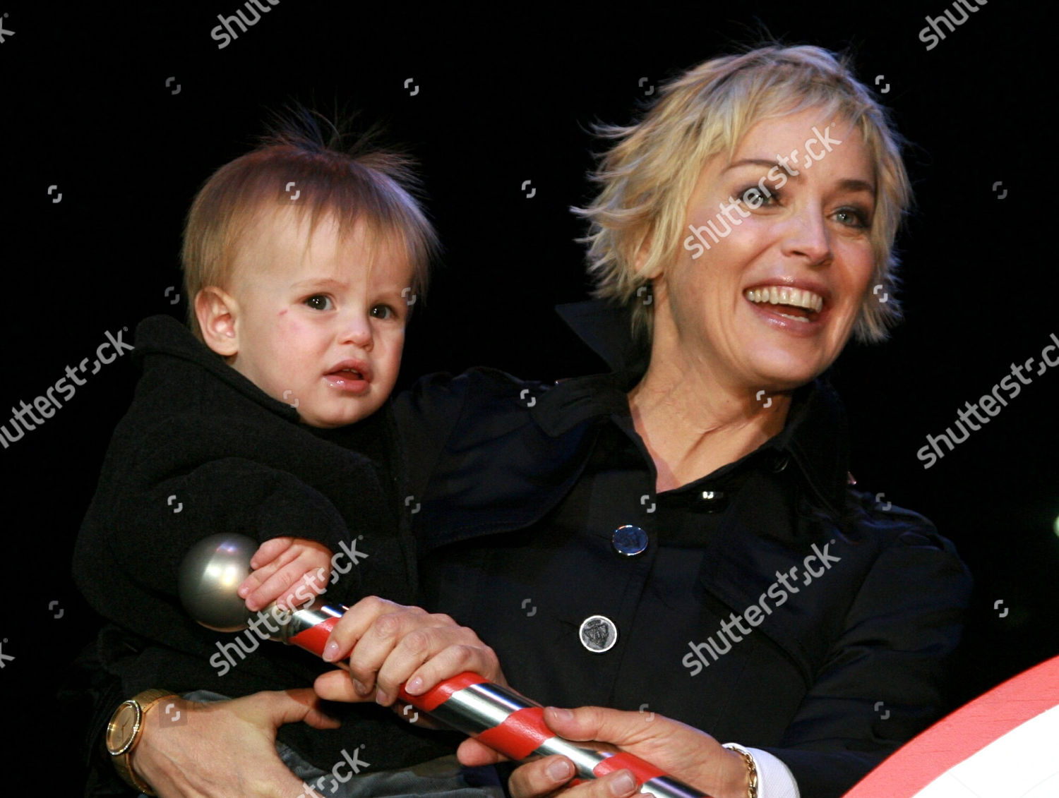 Sharon Stone Son Laird Vonne Stone Editorial Stock Photo - Stock Image