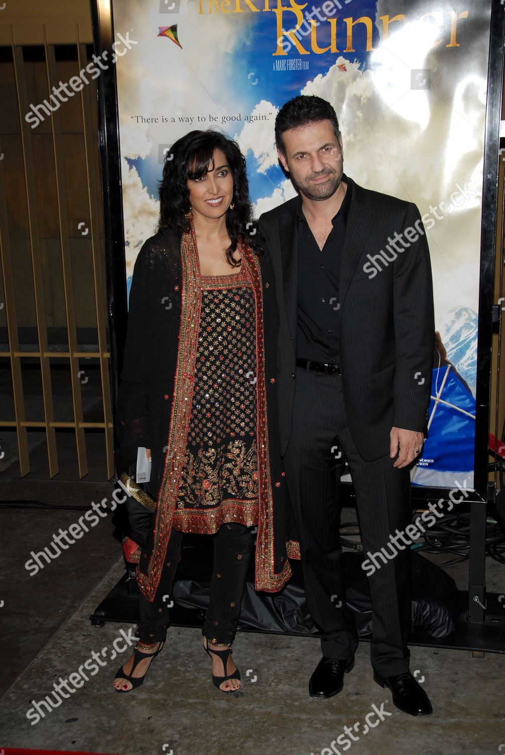 Khaled Hosseini Wife Roya Editorial Stock Photo - Stock Image ...