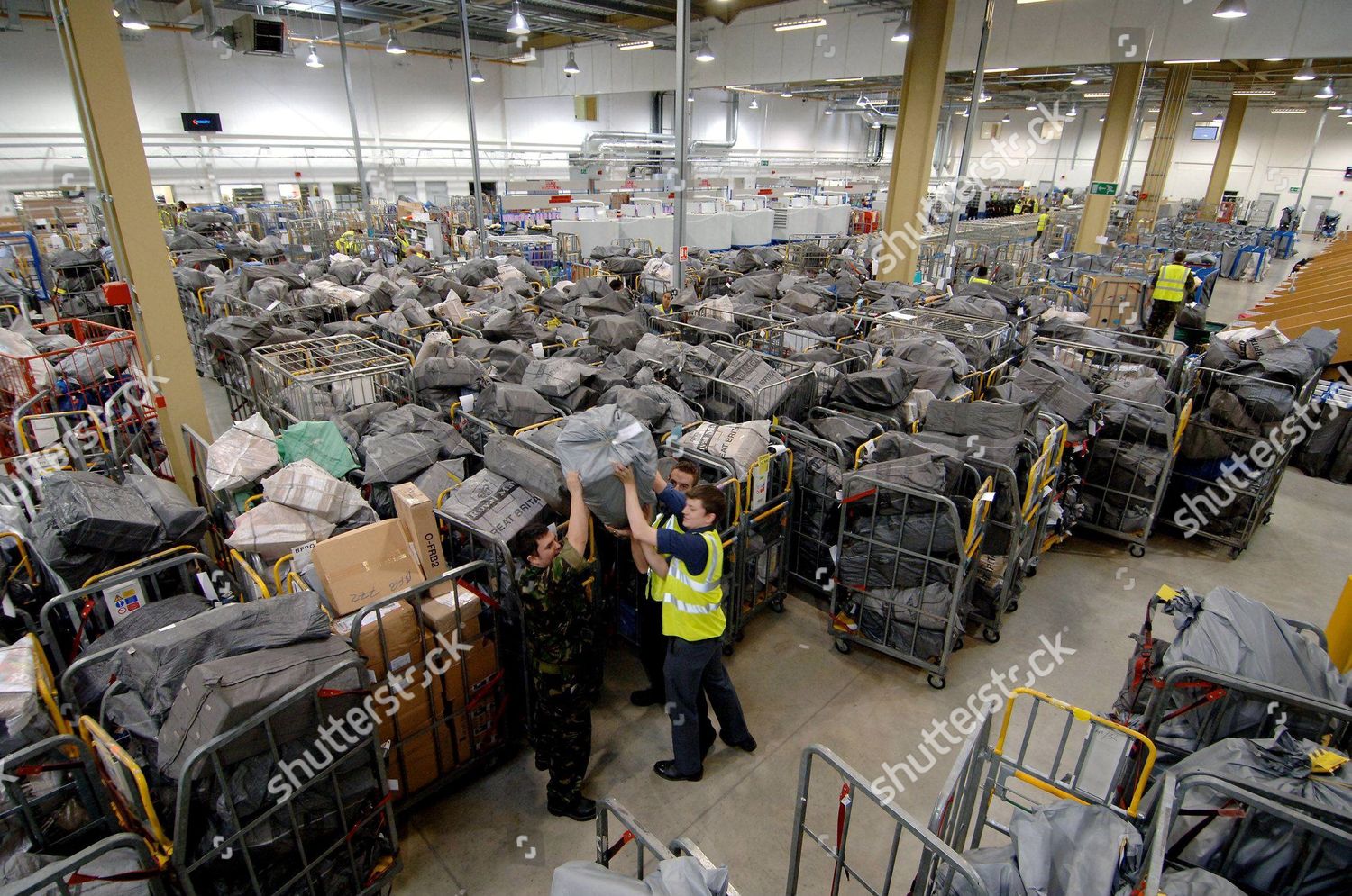 British Forces Post Office Mail Distribution Editorial Stock Photo   Shutterstock 717985a 