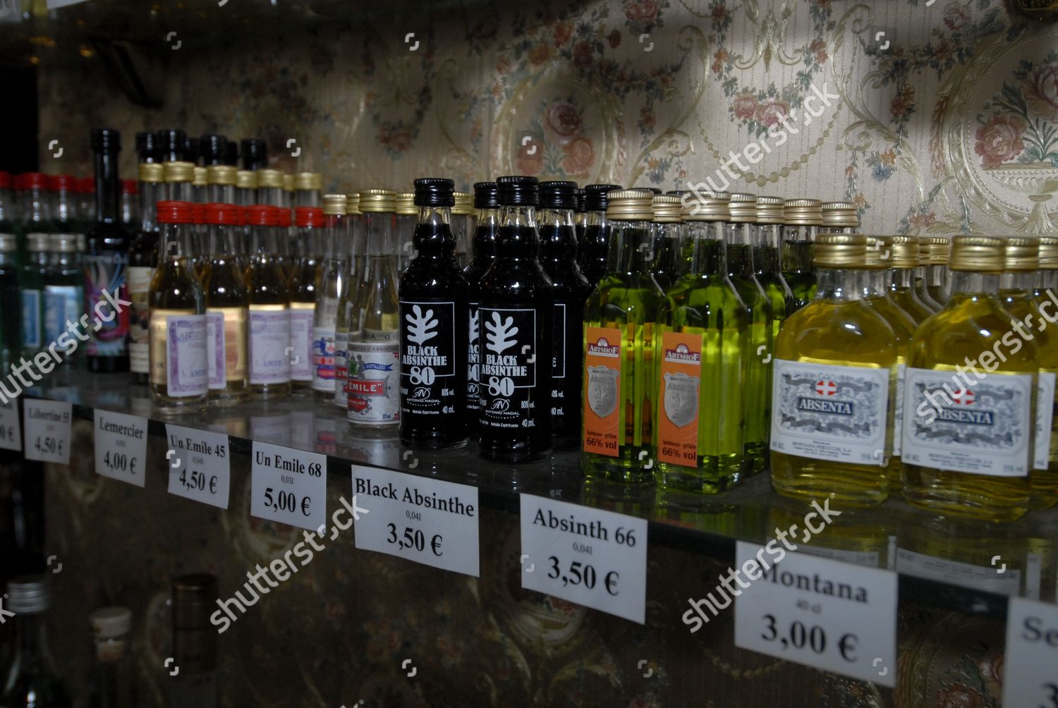 Bottles Different Types Makes Absinthe On Editorial Stock Photo - Stock ...