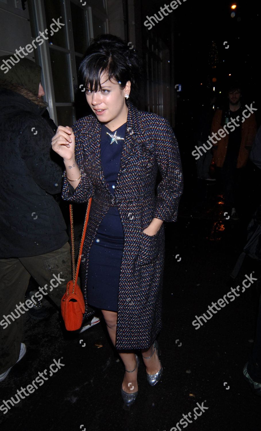Lily Allen Leaving Kitts Nightclub Editorial Stock Photo - Stock Image ...