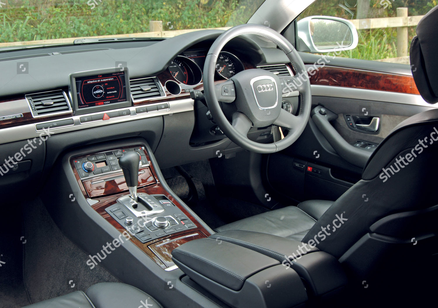Cabin Interior Audi A8l 42 Tdi Se Editorial Stock Photo
