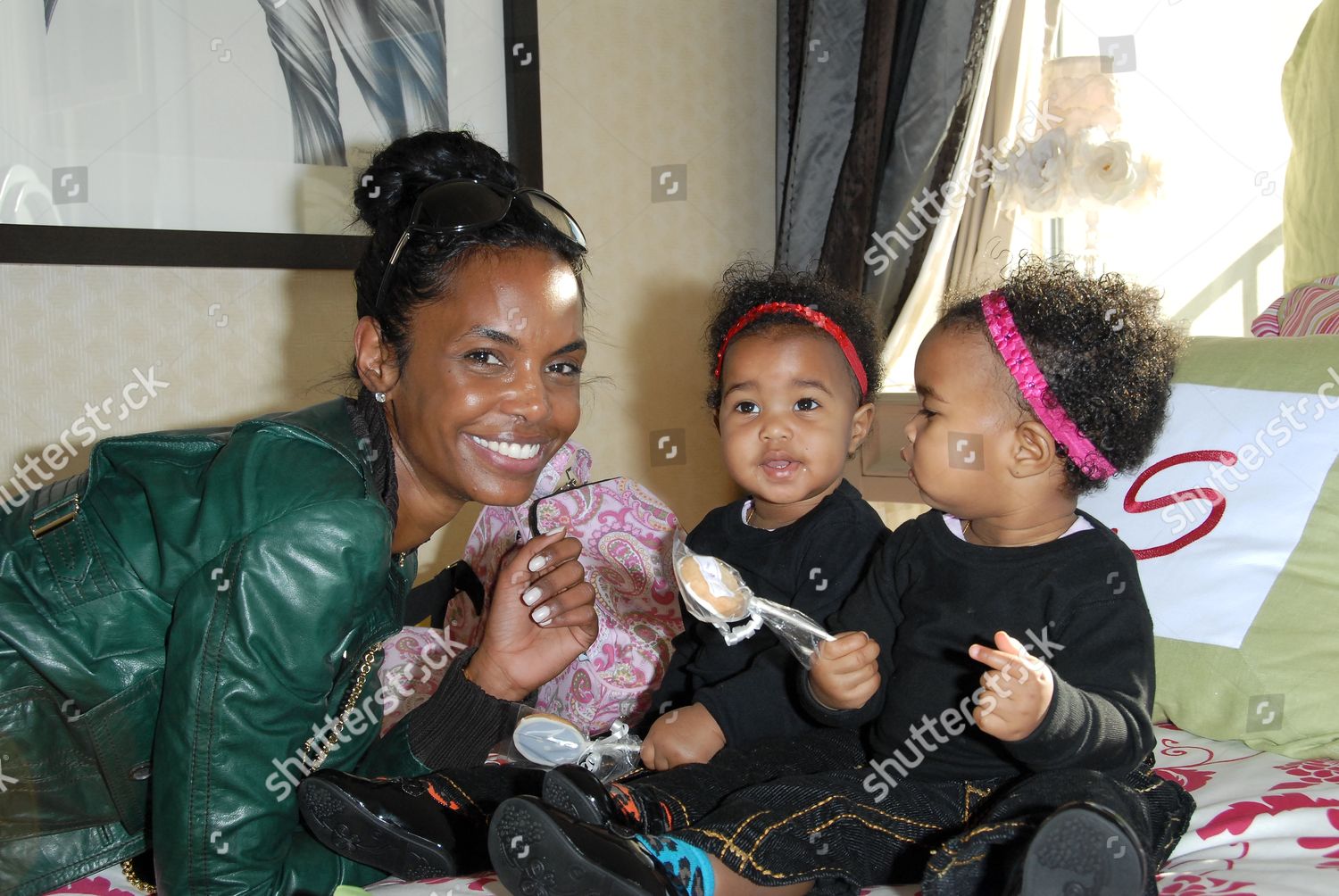 Kim Porter Daughters Dlila Star Combs Editorial Stock Photo - Stock ...