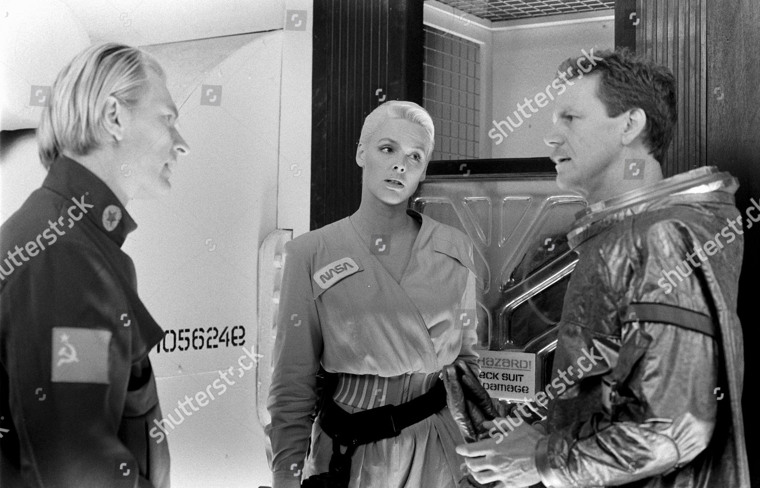 Brigitte Nielsen Julian Sands Left Michael Editorial Stock Photo 