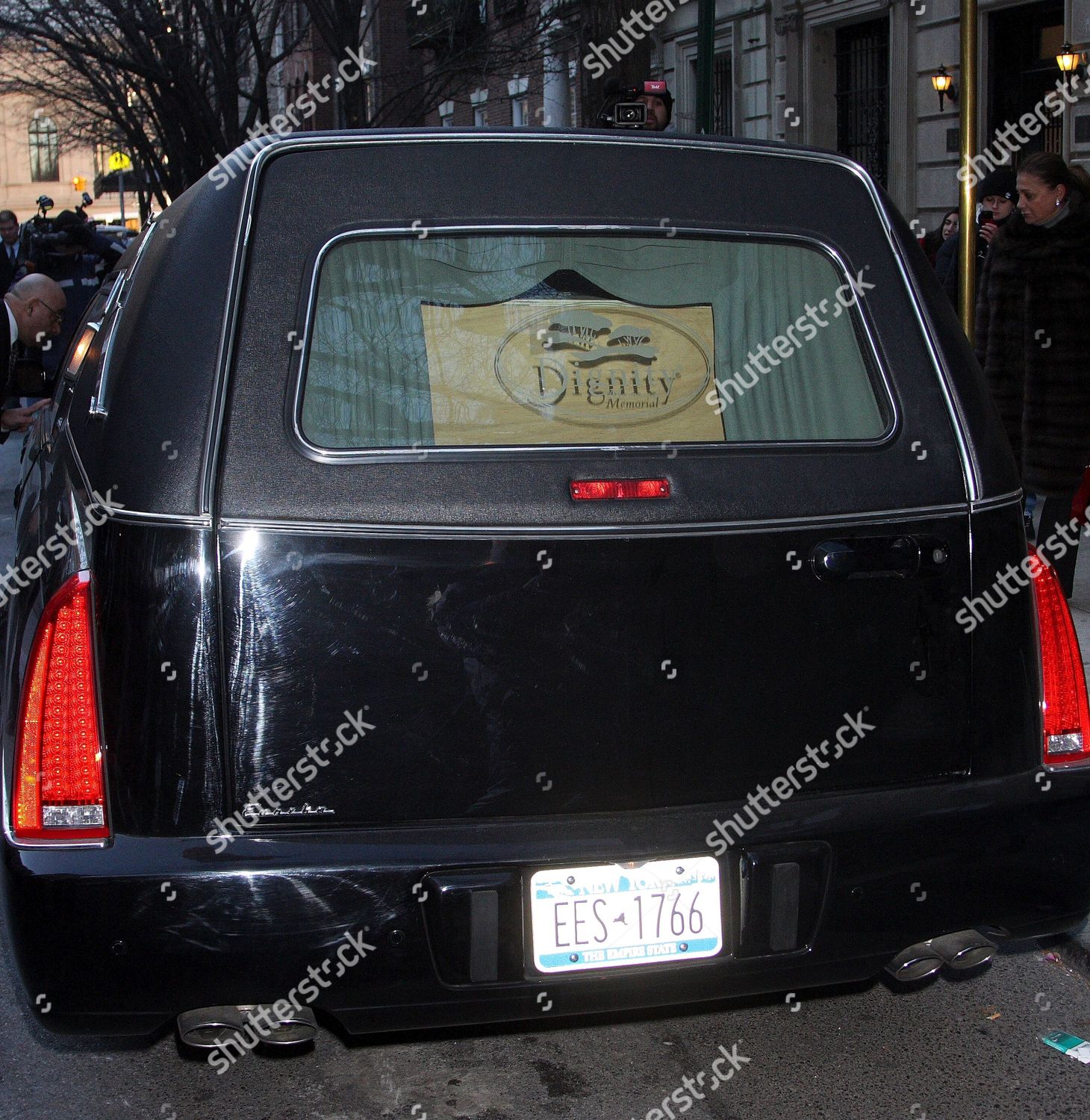 Hearse Heath Ledgers Casket Editorial Stock Photo - Stock Image ...