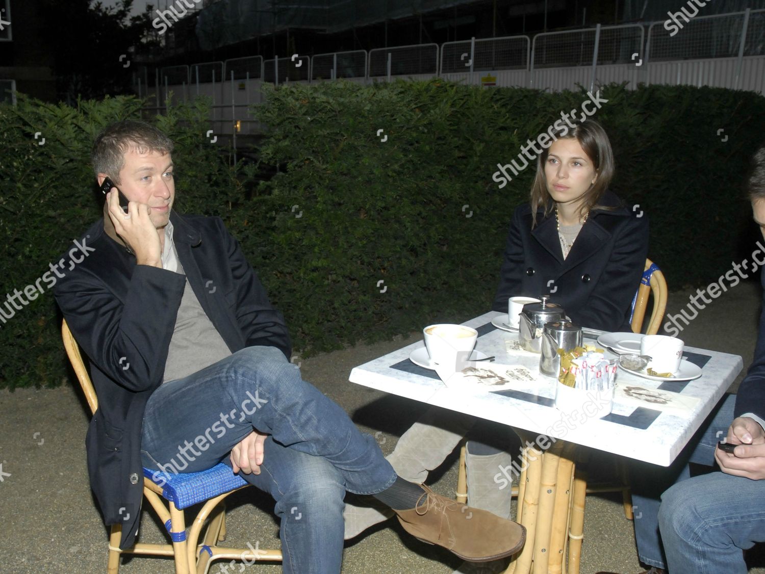 Roman Abramovich Daria Zhukova Redaktionelles Stockfoto Stockbild Shutterstock