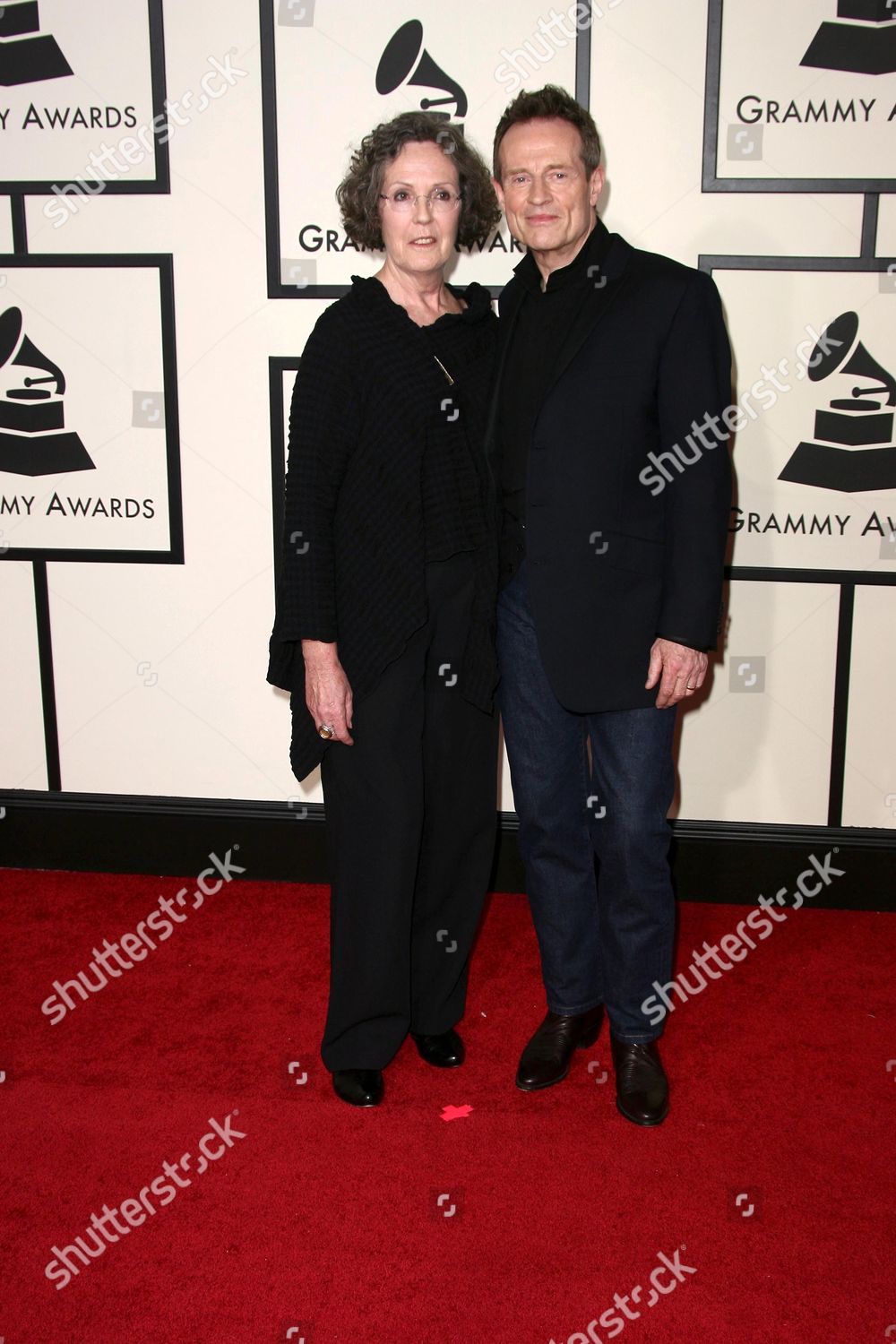 John Paul Jones Wife Tricia Editorial Stock Photo Stock Image