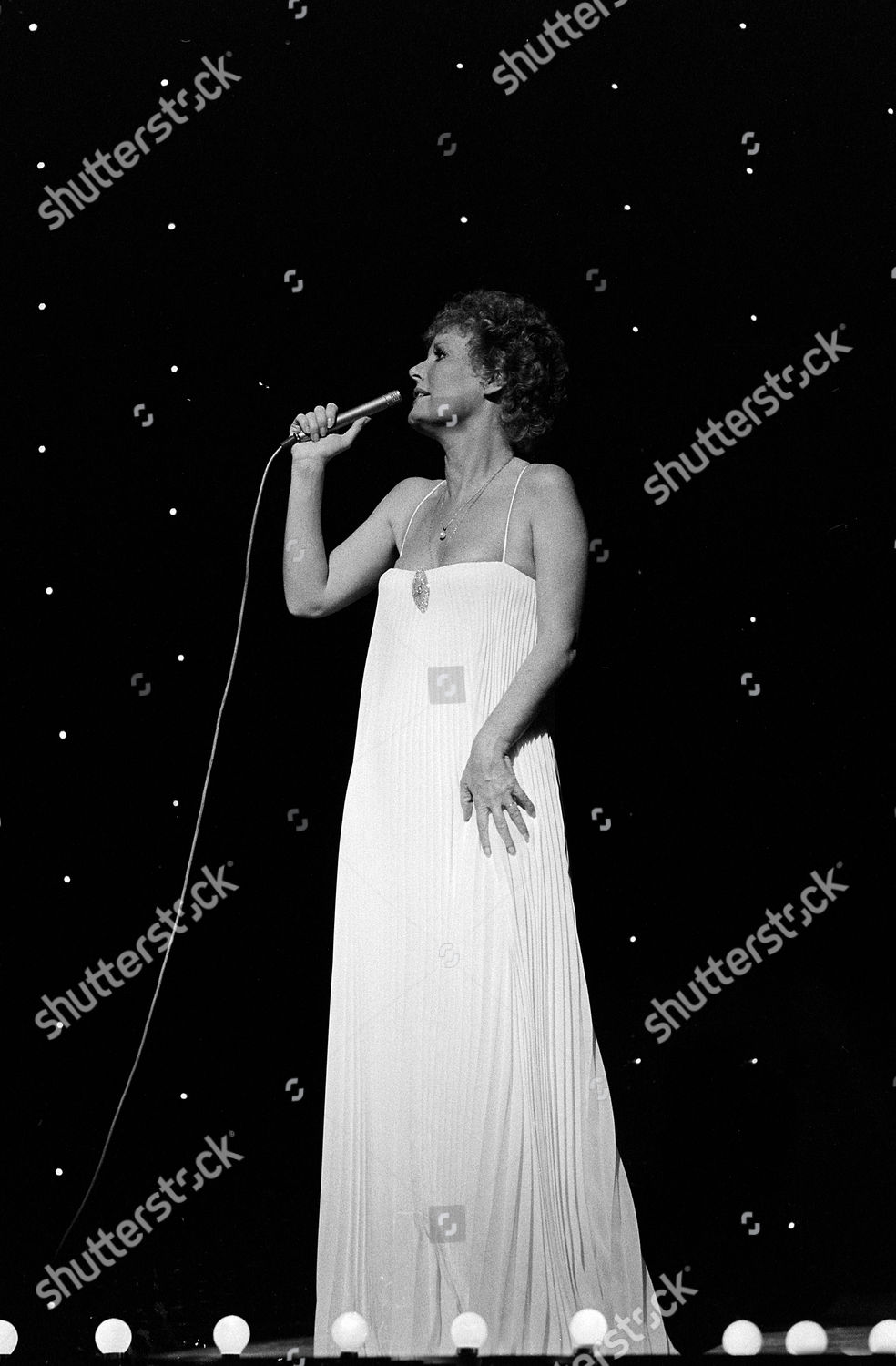 Petula Clark London Palladium Editorial Stock Photo - Stock Image