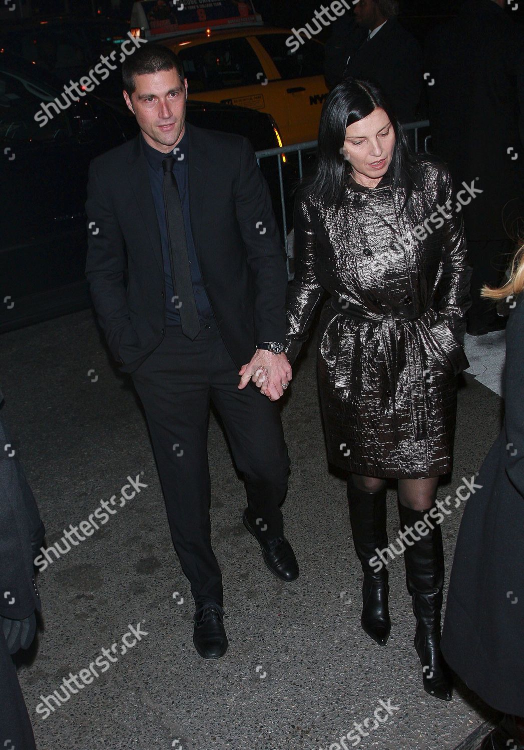 Matthew Fox Margherita Ronchi Editorial Stock Photo - Stock Image