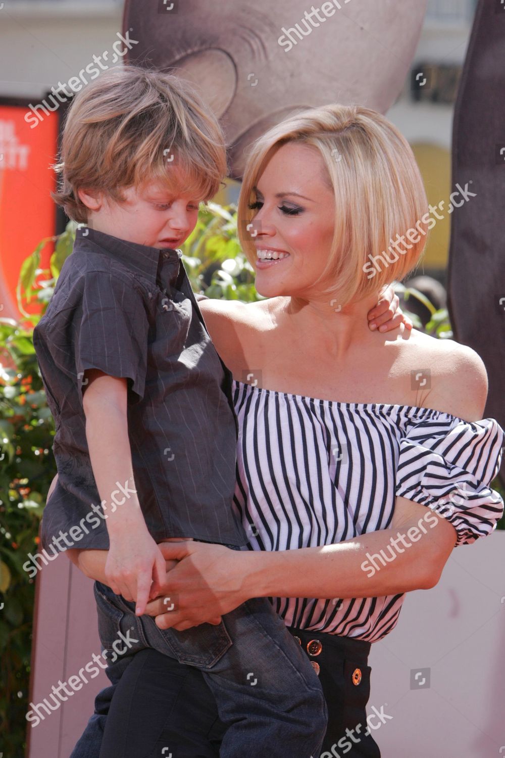 Jenny Mccarthy Son Evan Joseph Asher Editorial Stock Photo - Stock ...