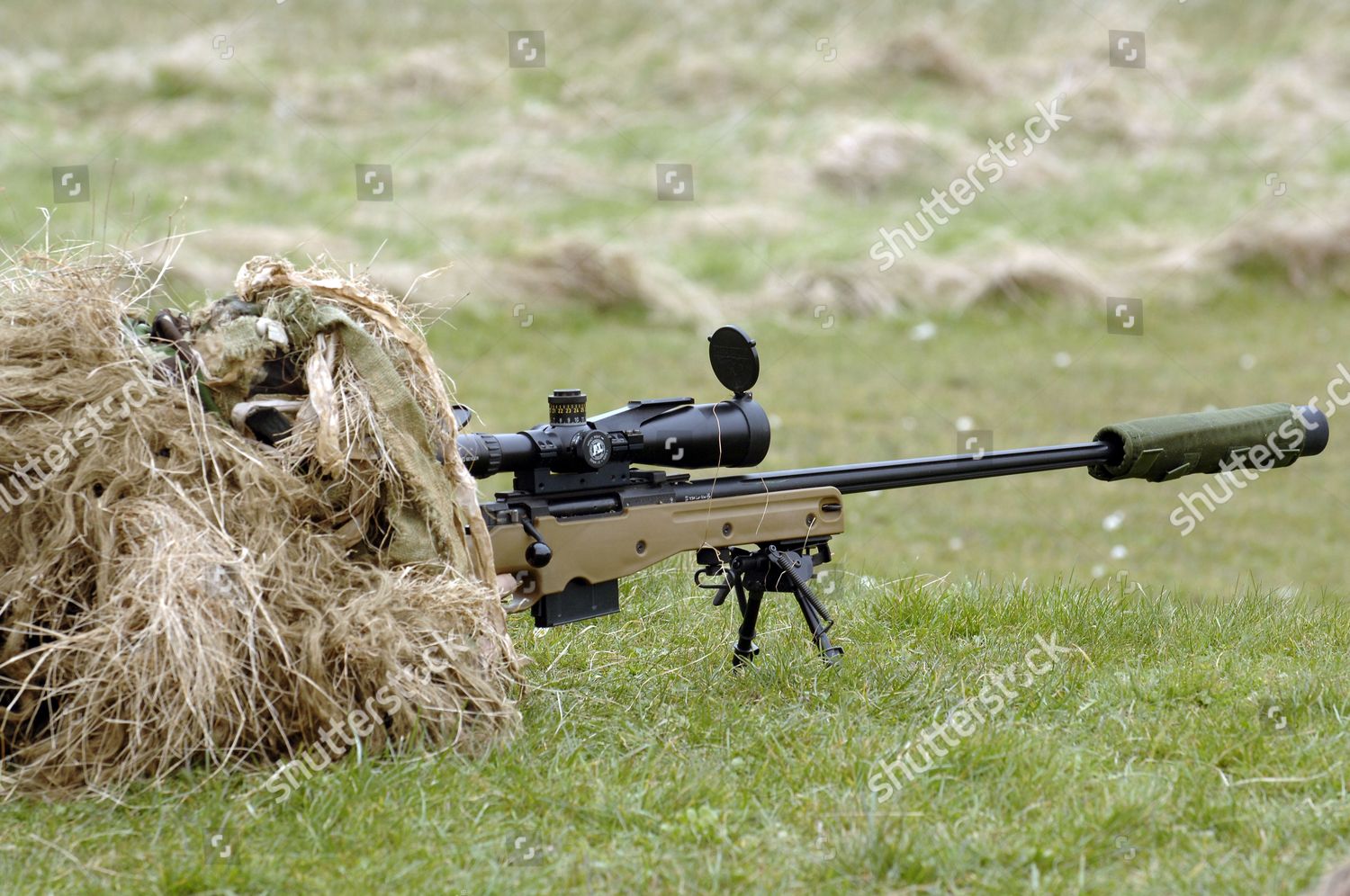 Longrange L115a3 Sniper Rifle Used By British Editorial Stock Photo Stock Image Shutterstock