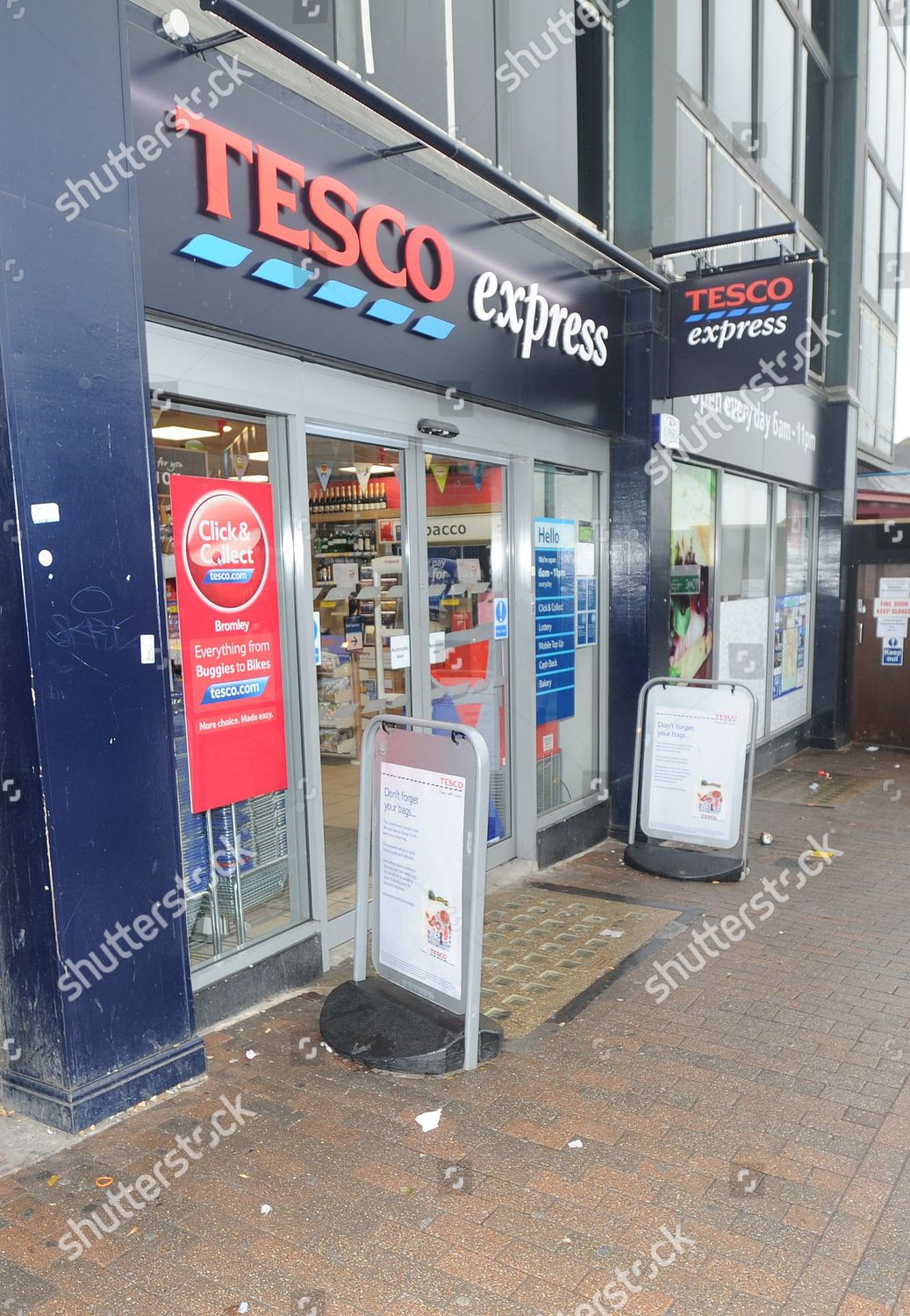 General View Tesco Express Bromley New Editorial Stock Photo Stock
