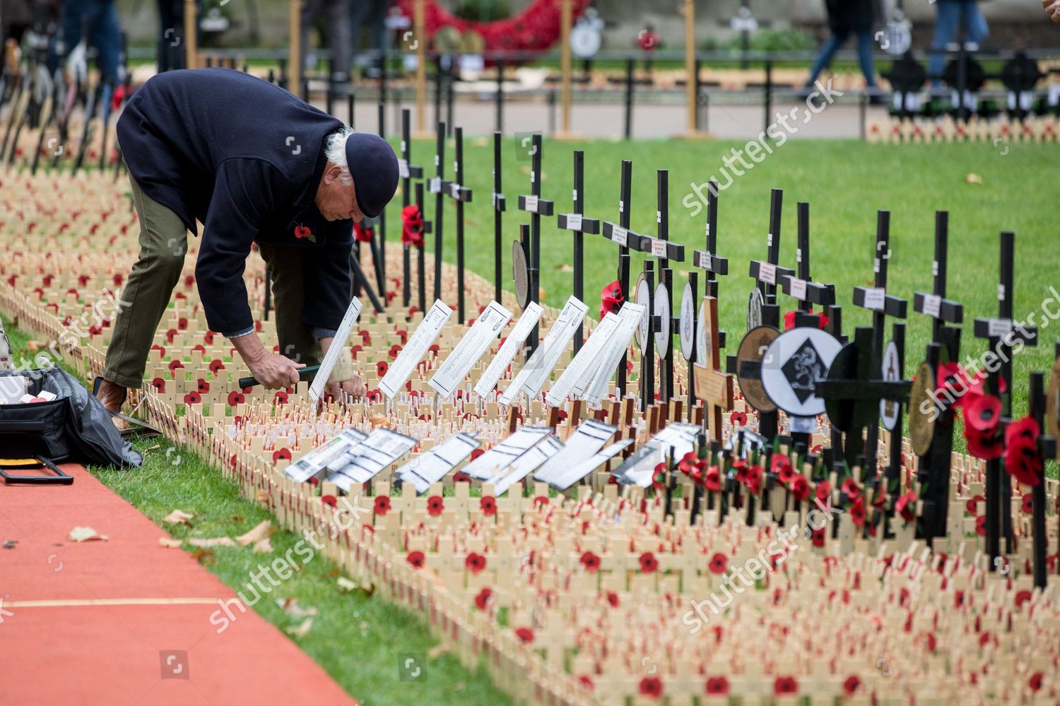 Royal British Legion Poppy Factory Field Editorial Stock Photo - Stock ...