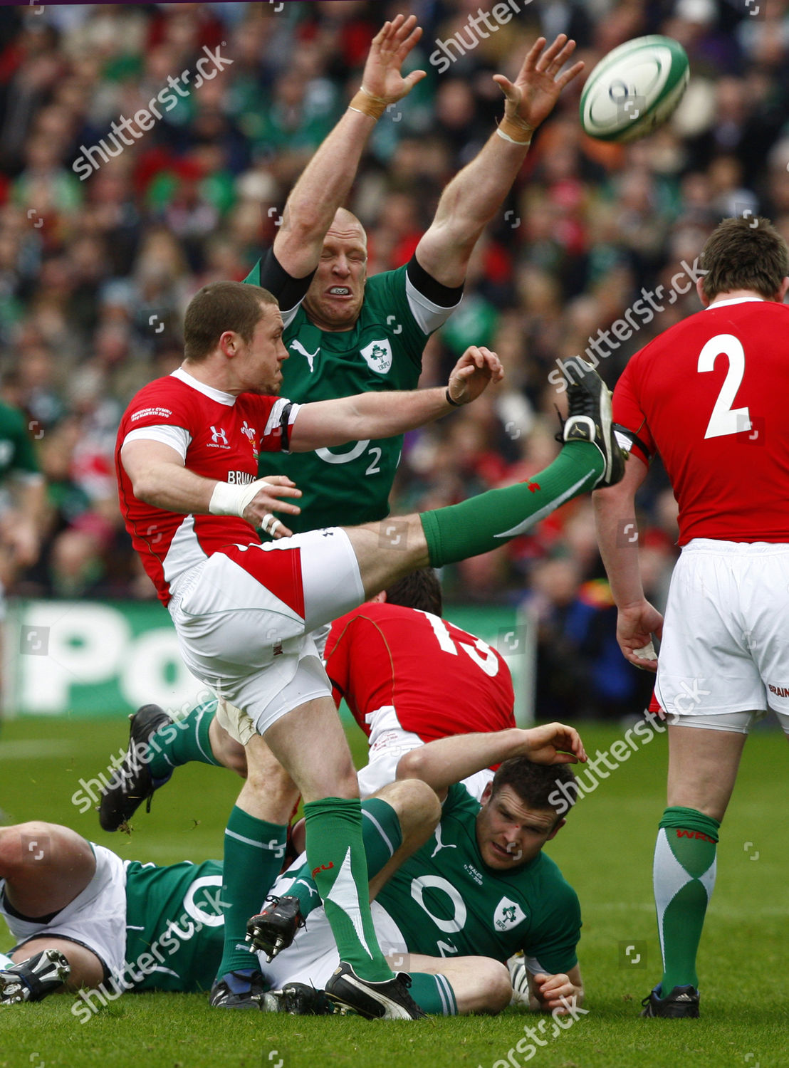 Rugby Richard Rees Wales Paul Oconnell Editorial Stock Photo - Stock ...