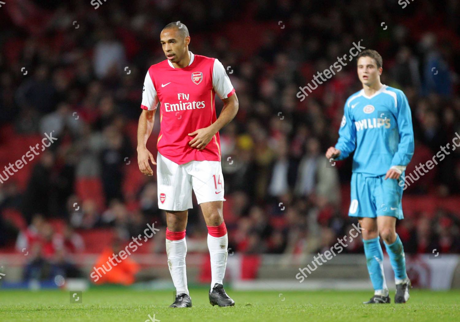 Thierry Henry Arsenal Arsenal V Psv Eindhoven Editorial Stock Photo Stock Image Shutterstock