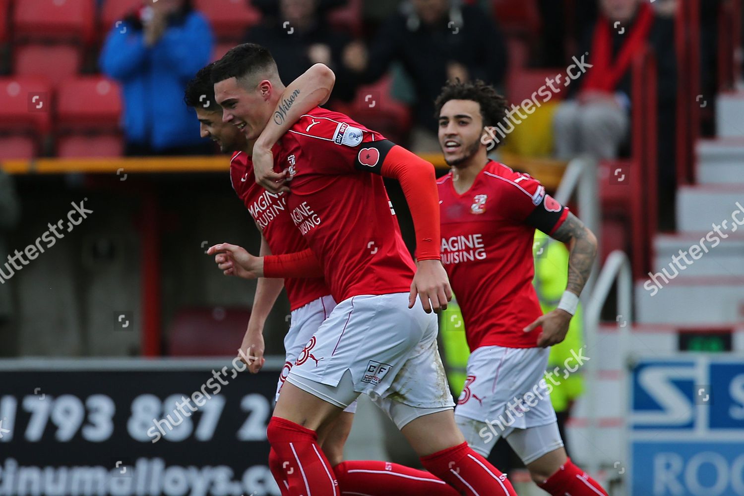 Swindon Llyod Jones 28 Celebrates 2nd Editorial Stock Photo - Stock ...