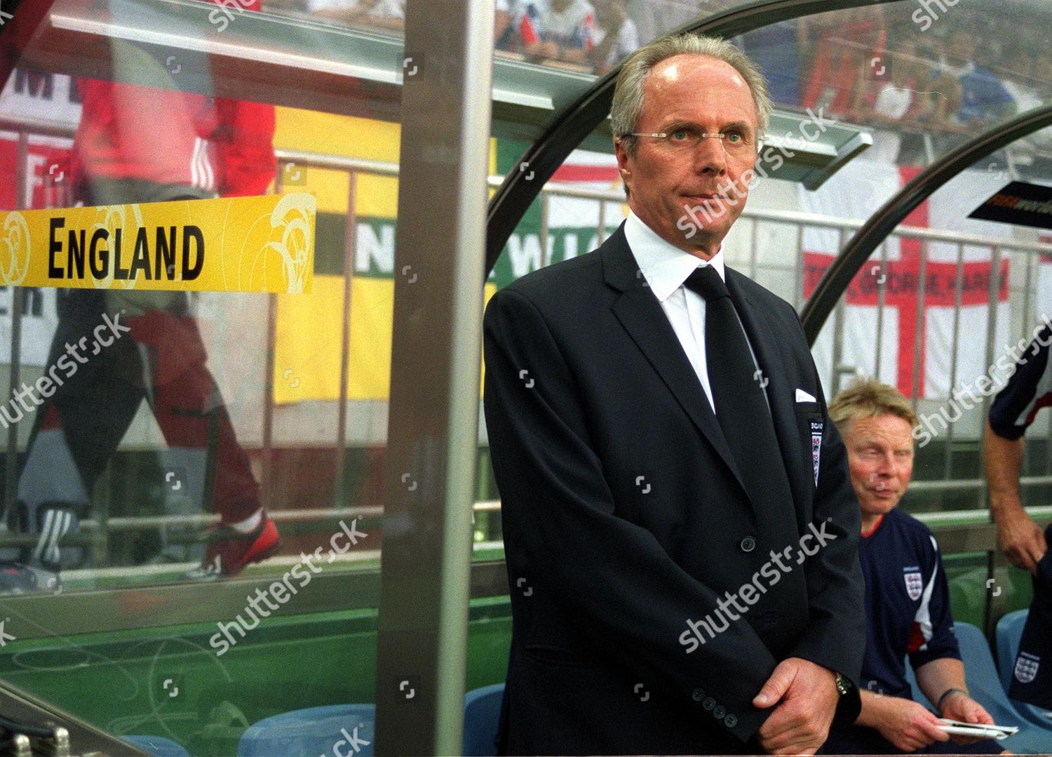 Sven Goran Eriksson England Manager Takes Editorial Stock Photo - Stock ...