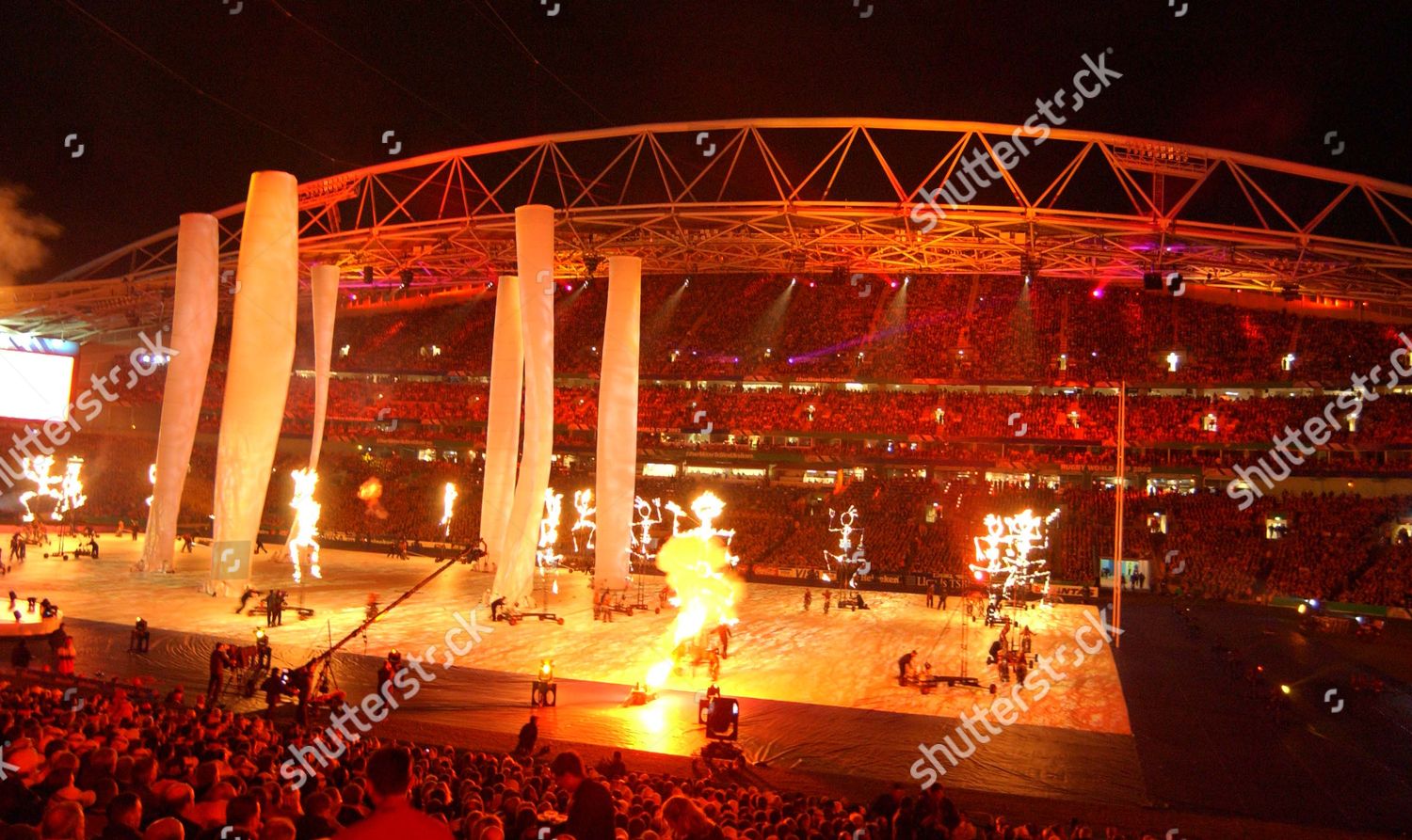 Rugby World Cup Opening Ceremony Telstra Editorial Stock Photo Stock