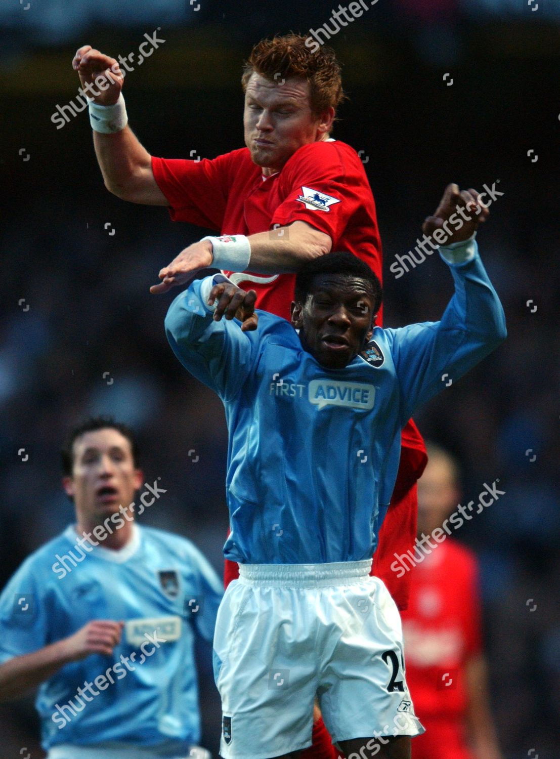 Shaun Wrightphillips Manchester City John Riise Editorial Stock Photo ...