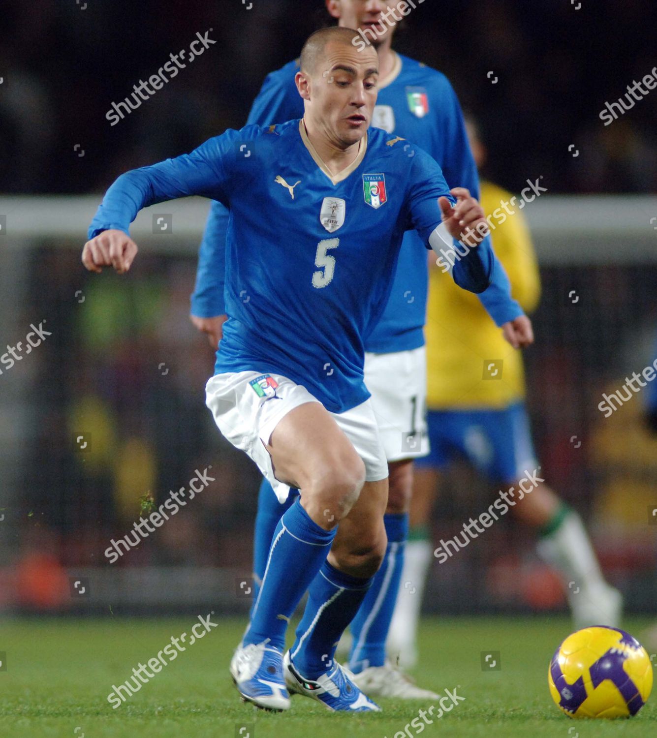 Fabio Cannavaro Italy Brazil V Italy Friendly のエディトリアルストック写真 ストック画像 Shutterstock