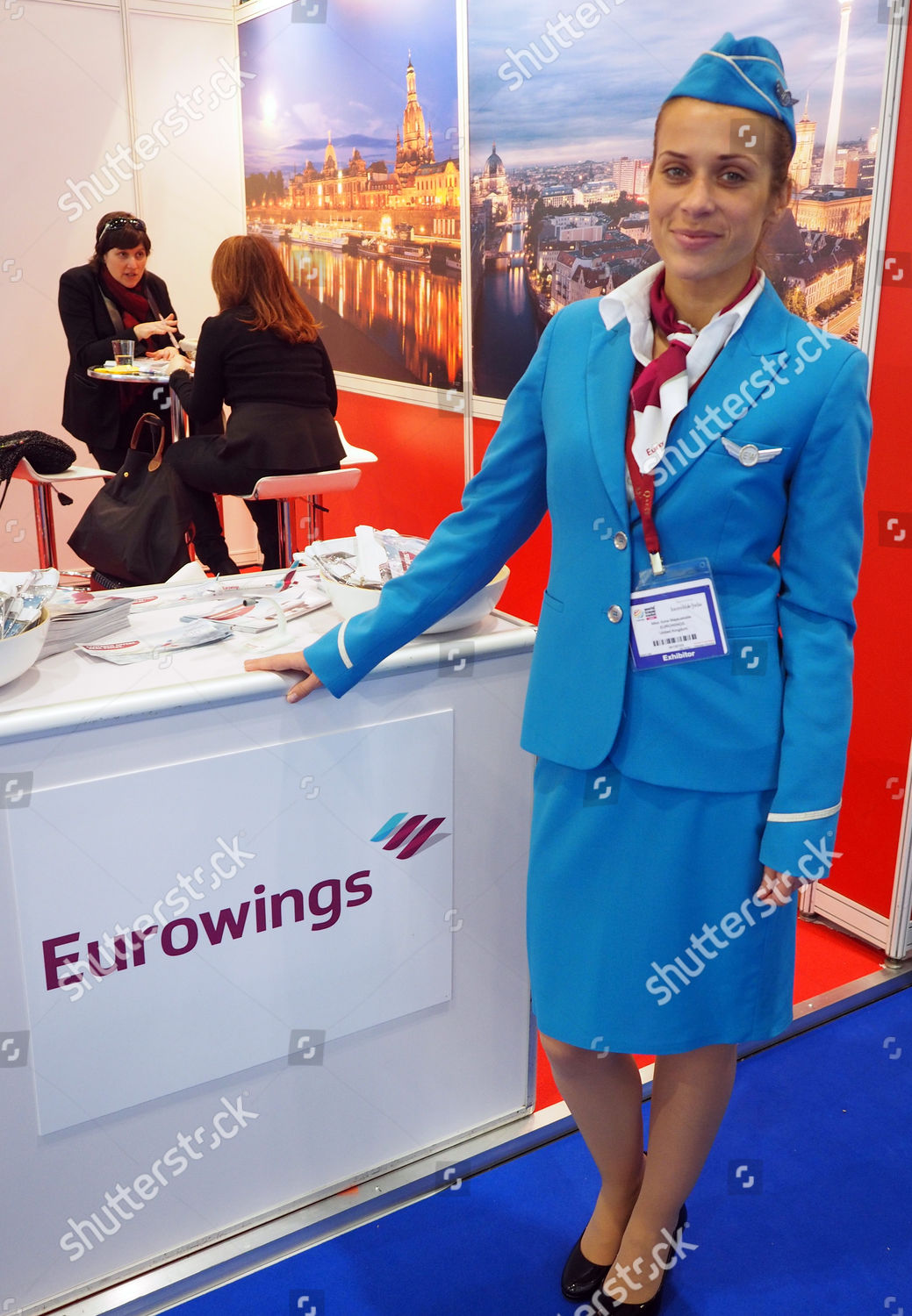 Eurowings Cabin Crew Editorial Stock Photo Stock Image