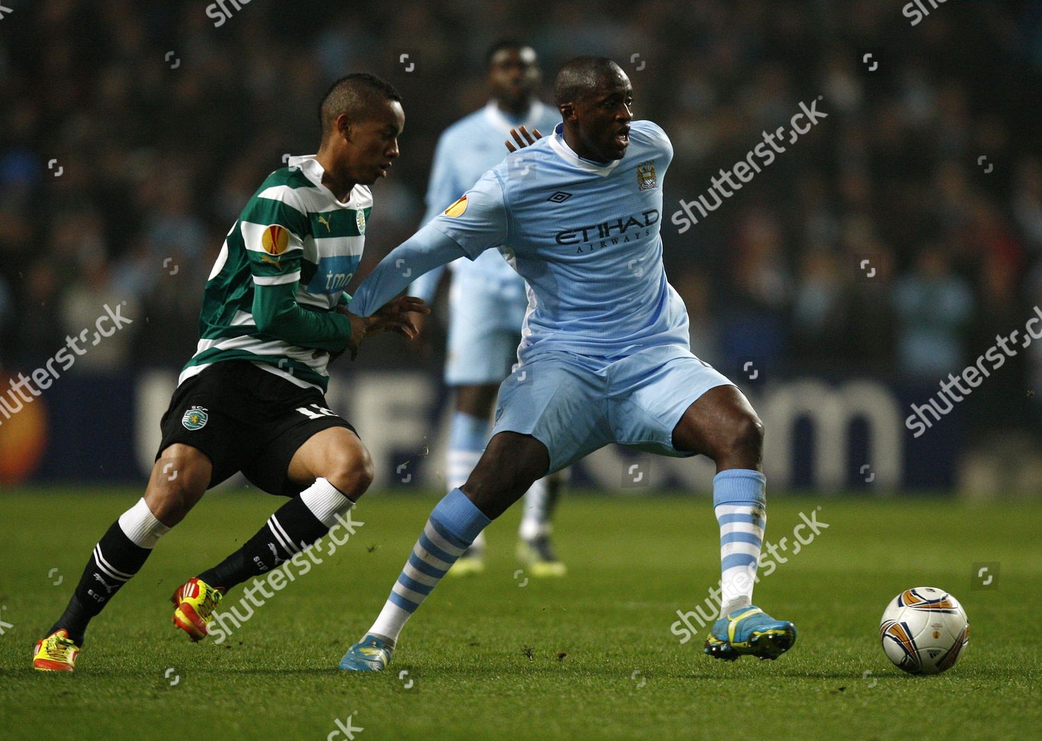 Football Europa League Manchester City Vs Sporting Editorial Stock Photo Stock Image Shutterstock