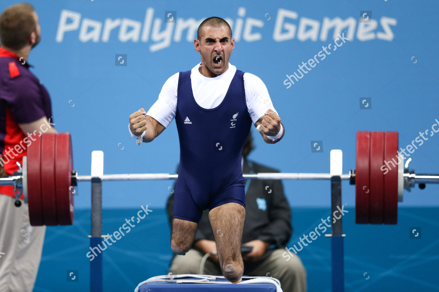 Paralympics Powerlifting Mens 60kg Group Ali Editorial Stock Photo