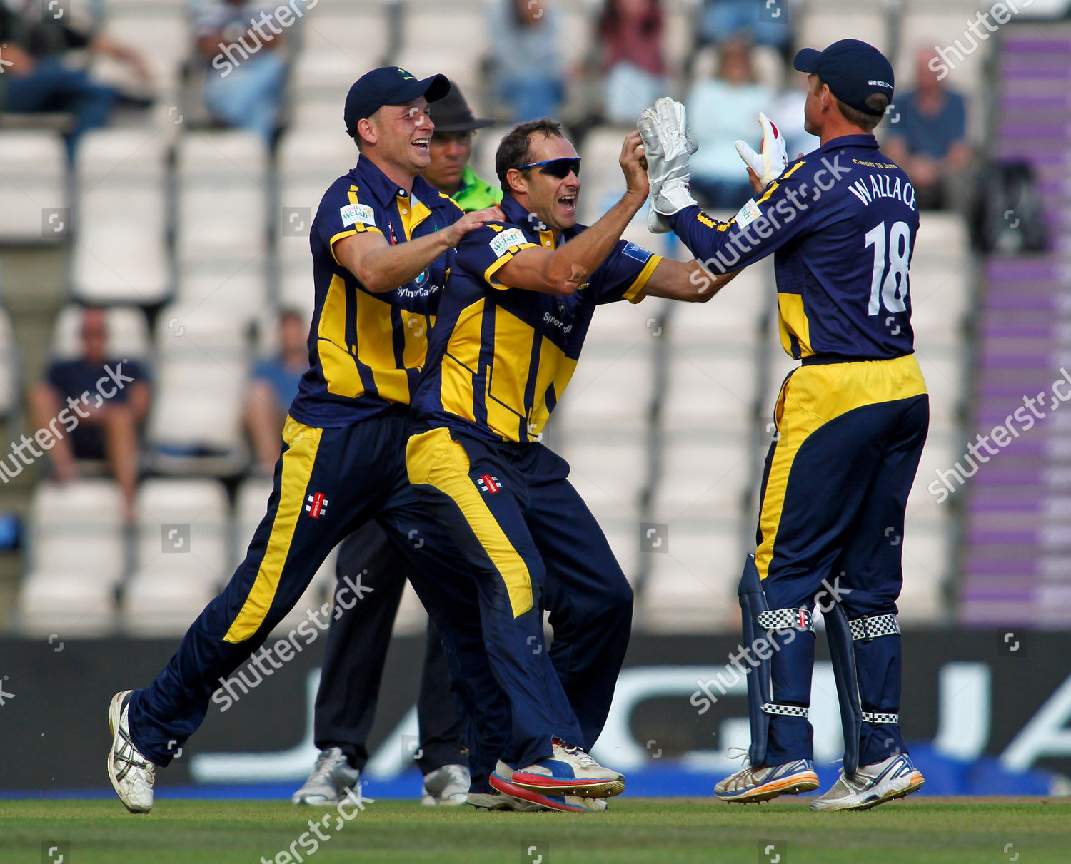 Cricket 2013 Yorkshire Bank 40 Semifinal Hampshire Editorial Stock