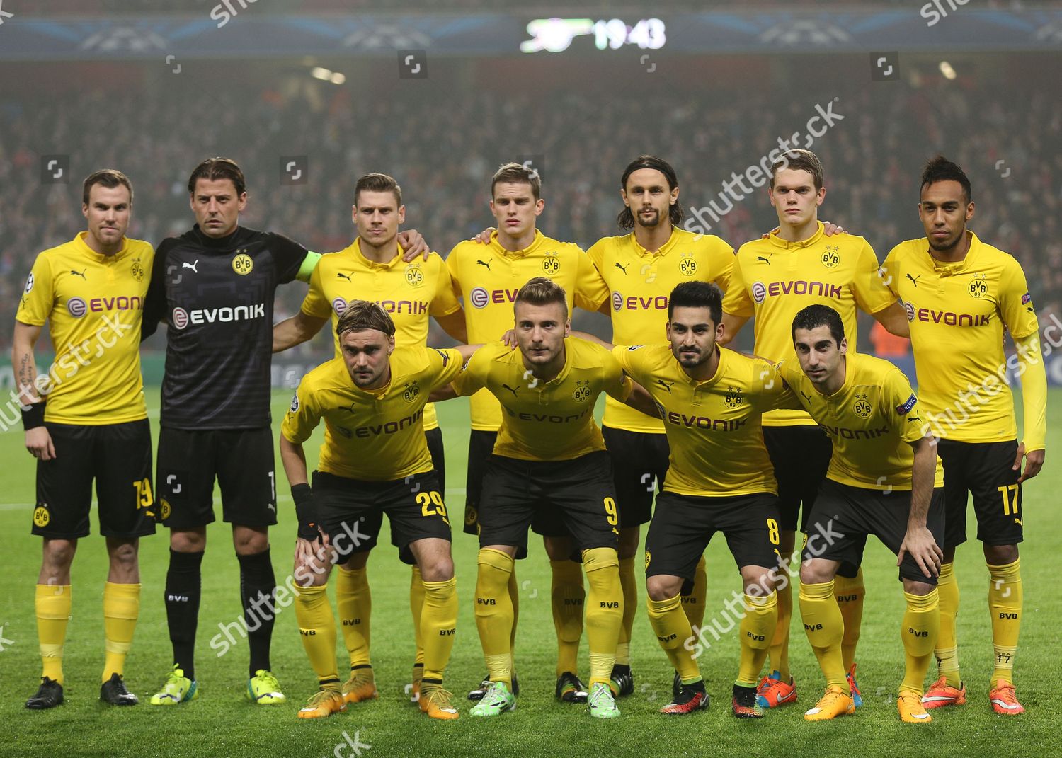 BVB Borussia Dortmund Fussball CL 2011/12 Arsenal London Pin !!