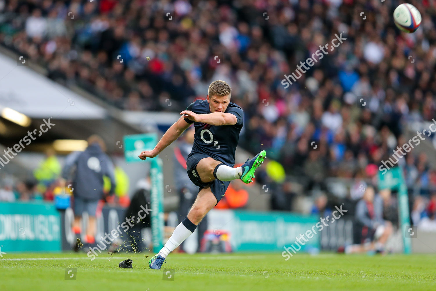 Owen Farrell England Kicks Conversion Editorial Stock Photo - Stock ...