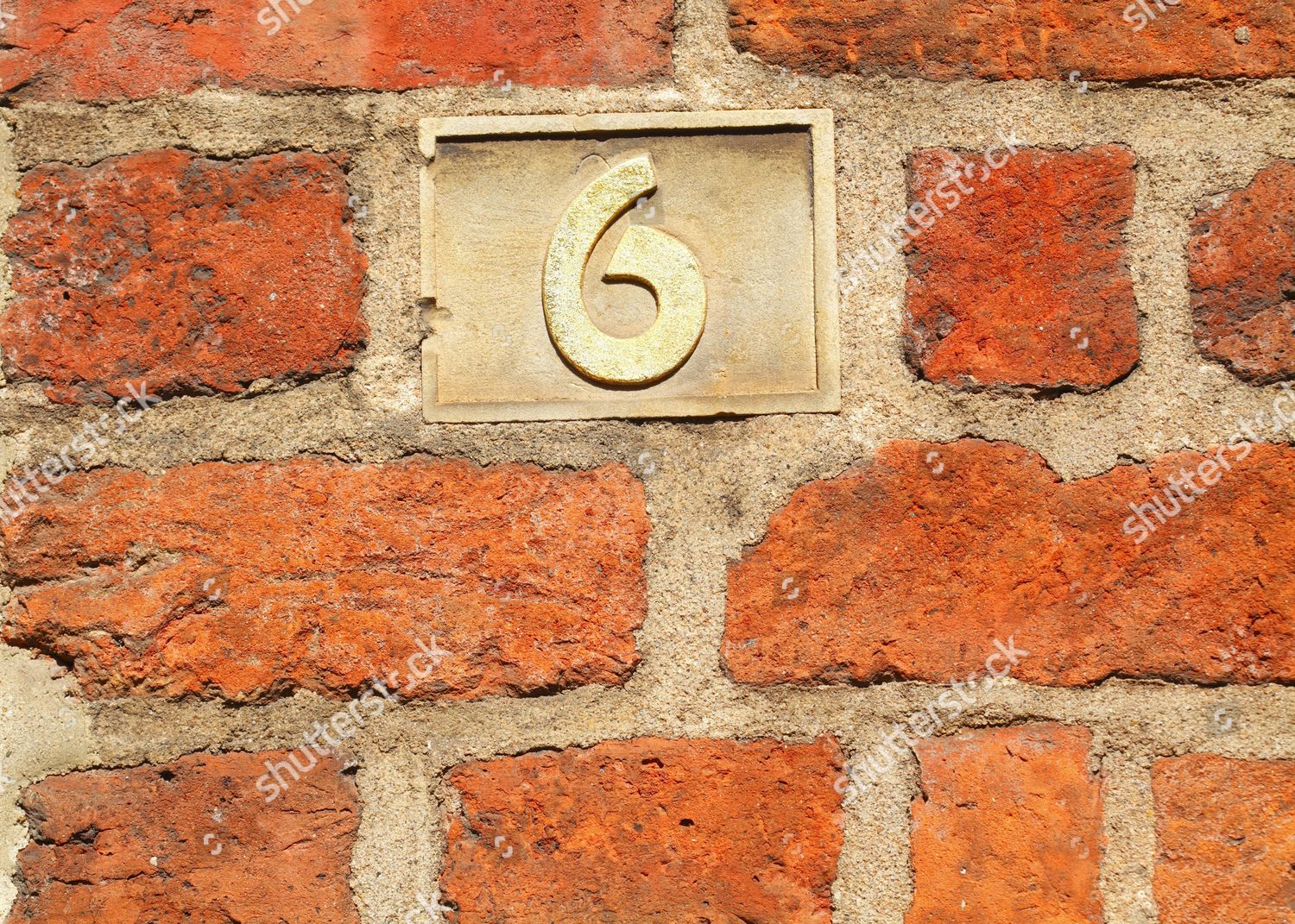 old-golden-house-number-plate-nr-editorial-stock-photo-stock-image