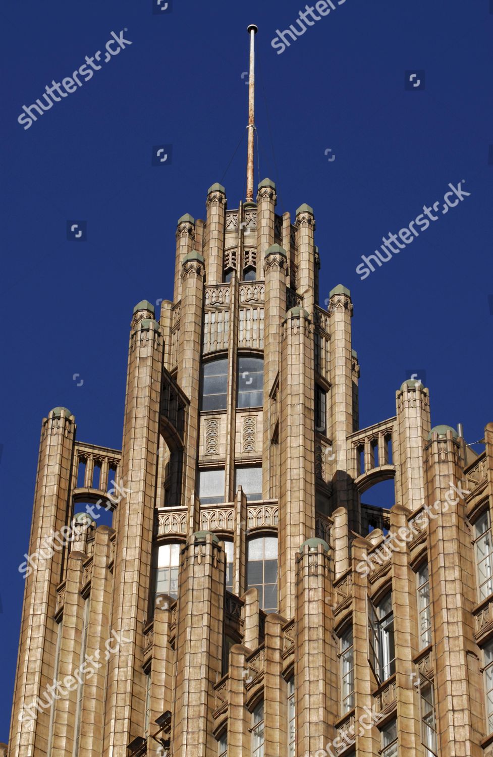 Manchester Unity Building Melbourne Victoria Editorial Stock Photo ...