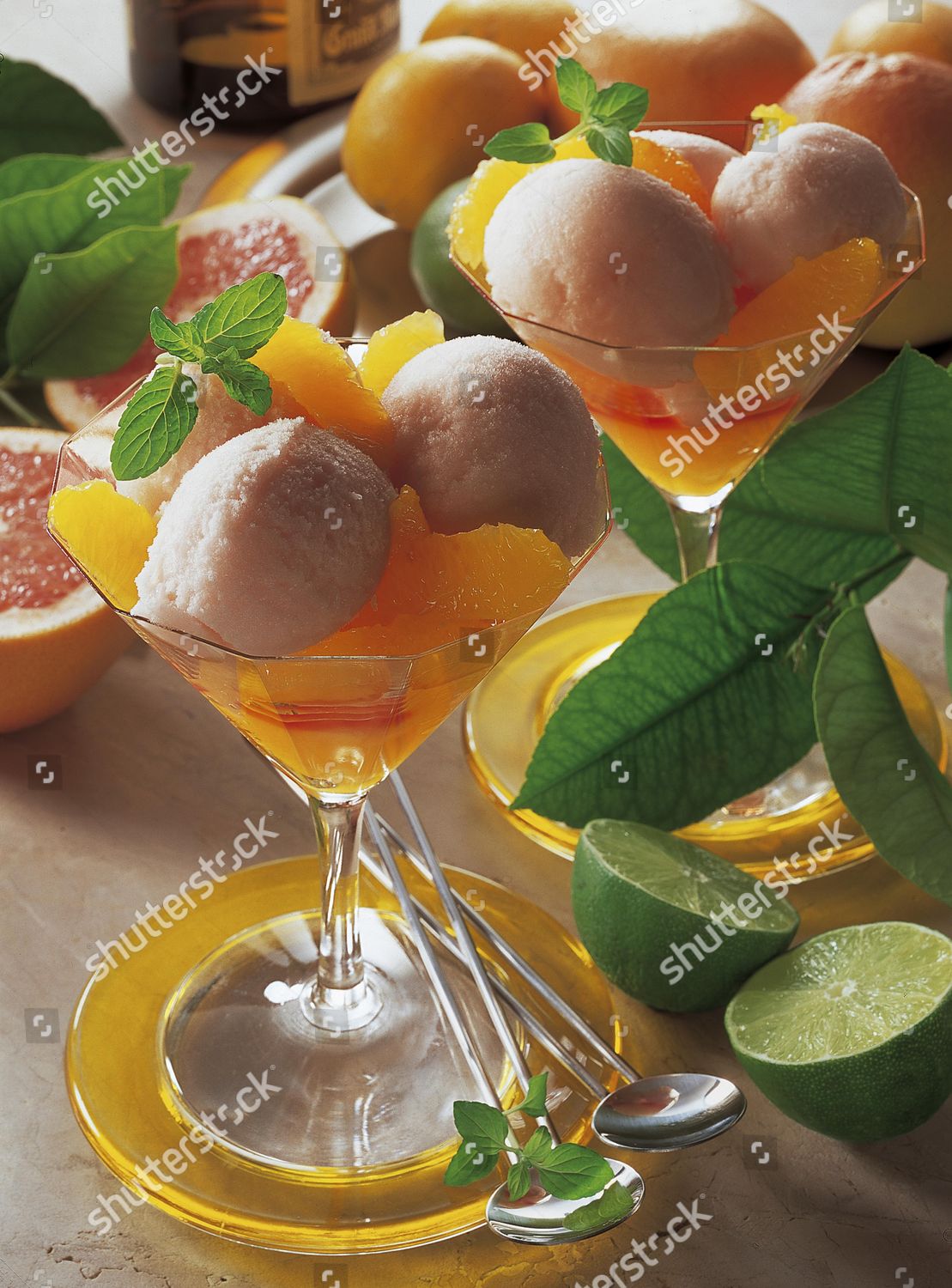 Grapefruit Sorbet Italy Editorial Stock Photo Stock Image Shutterstock