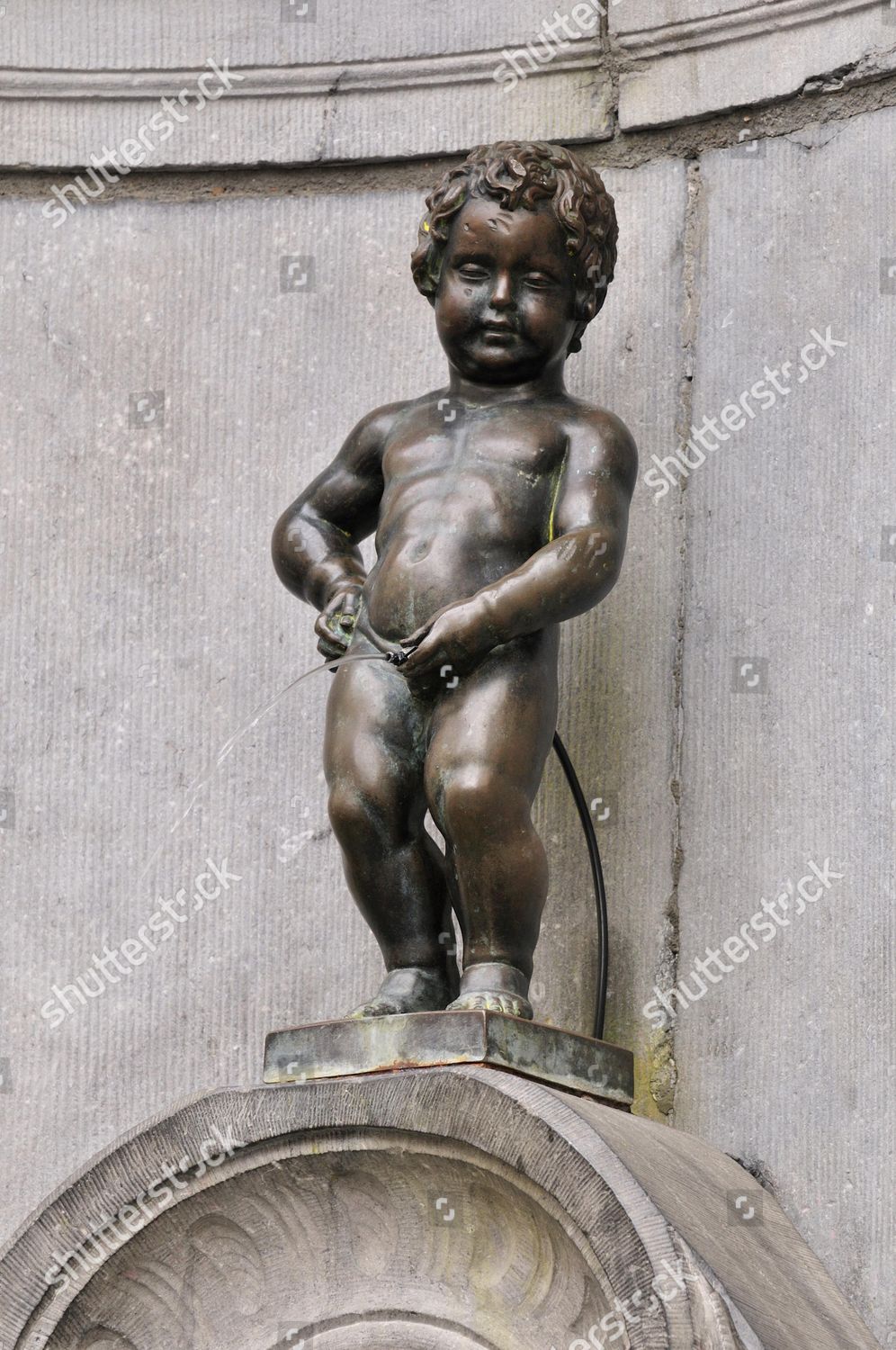 Manneken Pis Le Petit Julien Fountain Editorial Stock Photo Stock