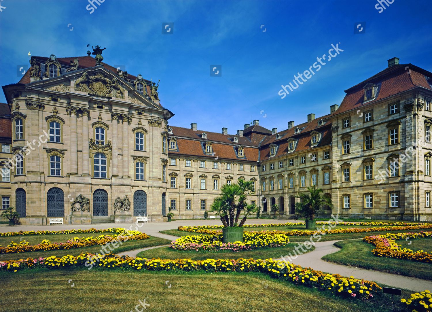 Schloss Weissenstein Castle Pommersfelden Upper Franconia Editorial ...