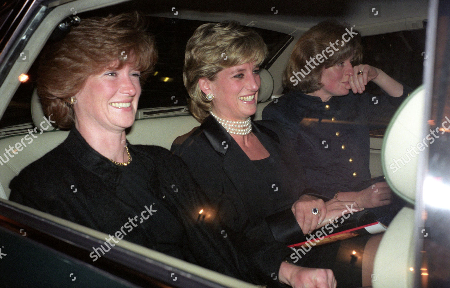 Diana Princess Wales Her Sisters Lady Sarah Editorial Stock Photo ...