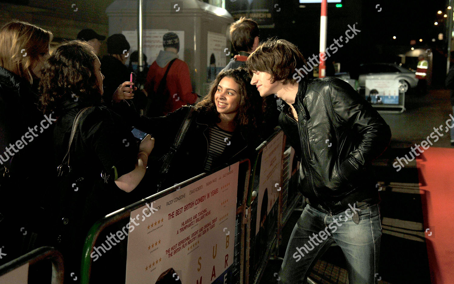 Submarine London Premiere Bfi Southbank Alex Editorial Stock Photo ...