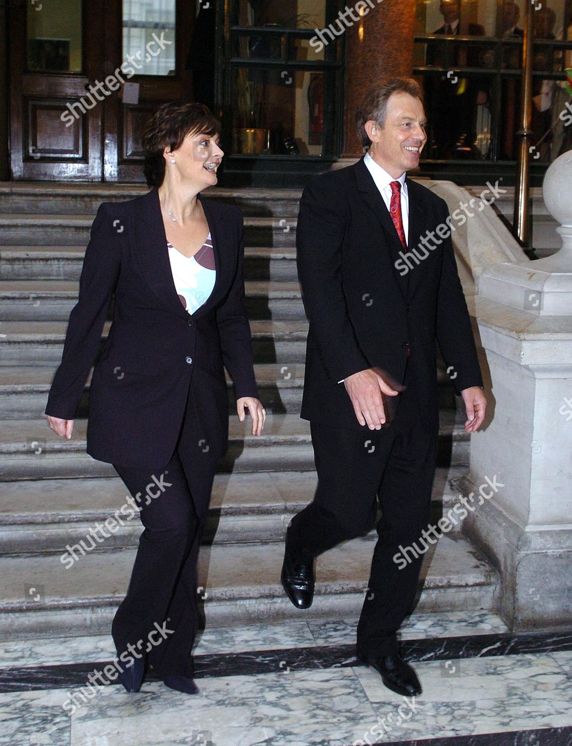 CHERIE TONY BLAIR Editorial Stock Photo - Stock Image | Shutterstock