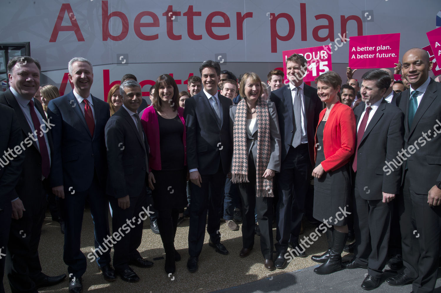 Ed Miliband His Labour Shadow Cabinet Unveiling Editorial Stock