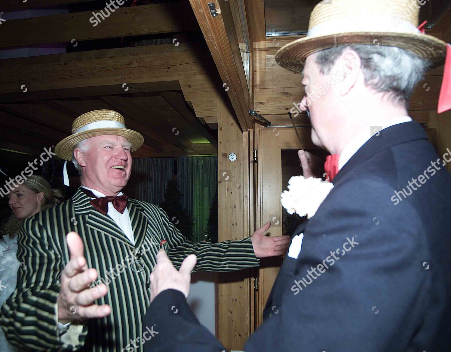 Sir Jocelyn Stevens Greets Duke Marlborough Editorial Stock Photo ...