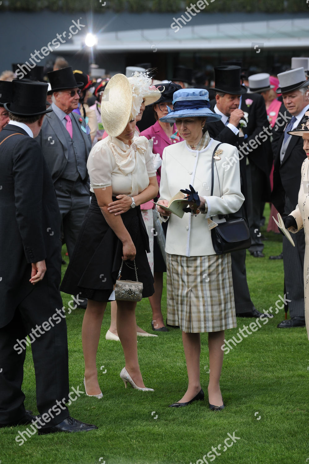 Royal Ascot Zara Phillips Her Mother Editorial Stock Photo - Stock ...