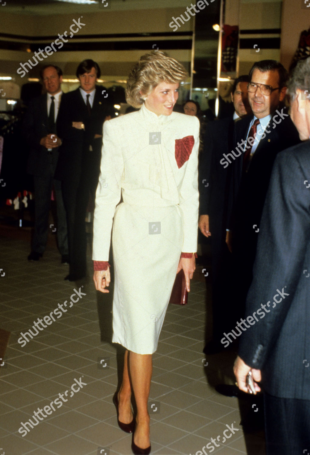 1985 Nancy Regan Diana Princess Wales Editorial Stock Photo - Stock ...